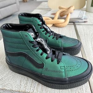 Vans Sk8 Hi Platform RB x Harry Potter Morsmordre. Womens Size 7.